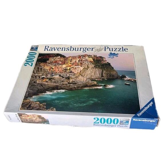 Ravensburger Cinque Terre Italy Landscape 2000pc Softclick Puzzle - Picture 1 of 7